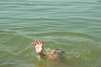 Drownding Boy