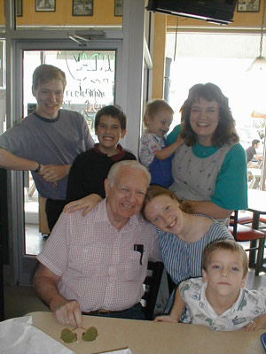 Bob Reinhart & family